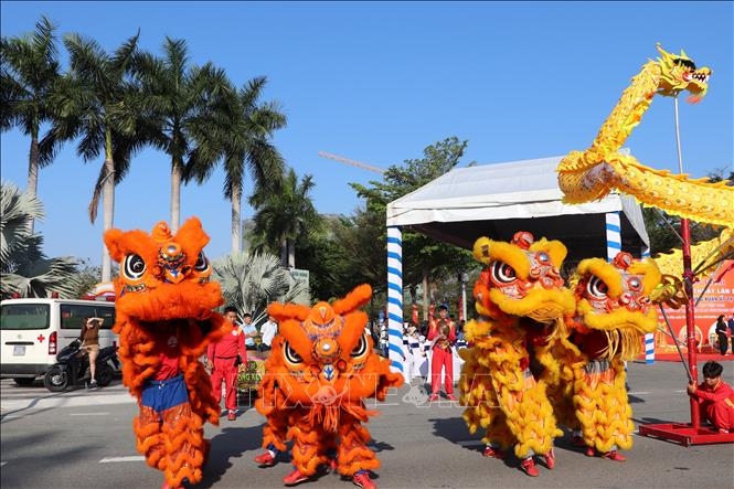 Largest kylin-lion-dragon dance performance sets new Vietnamese record